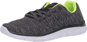 img 4 attached to 👟 Top-quality Amazon Essentials Kids' Knit Athletic Sneaker: Get the Best Comfy and Stylish Sneakers for Active Kids!