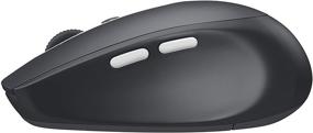 img 2 attached to Logitech M585 Беспроводная мышь - Бесперебойное управление и управление файлами между 2 устройствами Windows и Apple Mac через Bluetooth или USB, срок службы батареи 2 года, графитовый.