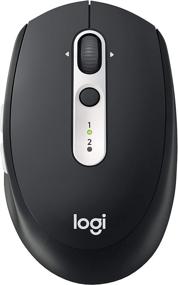 img 3 attached to Logitech M585 Беспроводная мышь - Бесперебойное управление и управление файлами между 2 устройствами Windows и Apple Mac через Bluetooth или USB, срок службы батареи 2 года, графитовый.