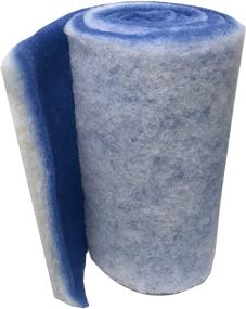 img 2 attached to Encompass All Classic Bonded Filter Pad: Perfect Fit for 12x72 Ponds and Aquariums - Blue/White