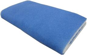 img 1 attached to Encompass All Classic Bonded Filter Pad: Perfect Fit for 12x72 Ponds and Aquariums - Blue/White