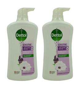 img 1 attached to 🧼 Dettol Sensitive pH-Balanced Body Wash, 21.1 Oz / 625 Ml (Pack of 2) - Anti Bacterial Formula +