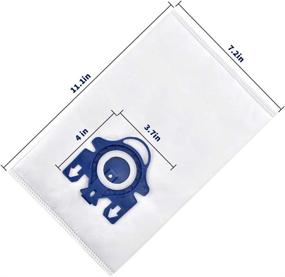 img 3 attached to Miele Type GN Replacement Dust Bag: High-Quality 3D Efficiency Filters, Compatible with S2, S5, S8, Classic C1, Complete C2 & Complete C3 Series (6 Bags & 2 Filters)