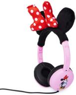 🐭 minnie mouse kid's over the ear headphones – ultimate safety and protection logo