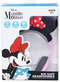 img 1 attached to 🐭 Minnie Mouse Kid's Over The Ear Headphones – Ultimate Safety and Protection