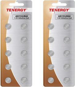 img 4 attached to Батарейки Tenergy LR44 1.5В типа "кнопочка" (20 штук) - идеальны для часов, лазерных указок, маленьких игрушек, портативных электронных устройств и не только