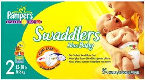 img 1 attached to Pampers Swaddlers Size 2 Diapers, 92 Count