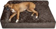 furhaven orthopedic, cooling gel, and memory foam pet beds for dogs and cats - full-support chaise lounge sofa, luxury reversible sofa, and more logo