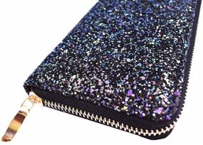img 1 attached to Laimi Duo Sparkle Blocking Organizer Handbags & Wallets for Women