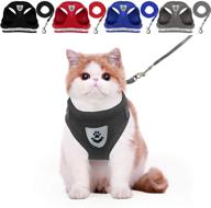 🐱 yujueshop cat harness and leash: escape proof, reflective, re-adjustable pet vest for cats, puppies, and small dogs логотип