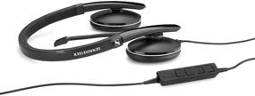 img 1 attached to 🎧 Sennheiser SC 160 USB-C (508354) - Binaural Business Headset with HD Stereo Sound, Noise-Canceling Mic, & USB-C Connector (Black)