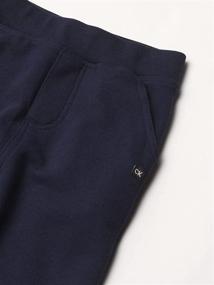 img 2 attached to 👕 Calvin Klein Boys' Hooded Pant Sets in 2 Pieces