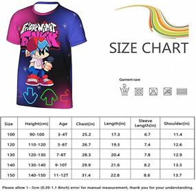 img 3 attached to Fashion T Shirt Shorts Clothes Girls 130 Boys' Clothing for Clothing Sets