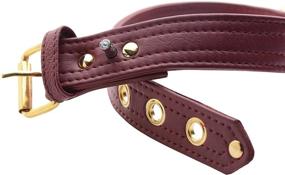 img 2 attached to Strict Leather Luxury Burgundy Locking