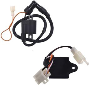 img 4 attached to 🏍️ Yamaha PW80 PY80 Peewee JRL Ignition Coil CDI Spark - High-Quality Bike Parts