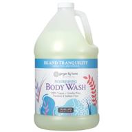 🌿 ginger lily farms botanicals nourishing body wash: island tranquility, green tea & lemongrass scent, 100% vegan & cruelty-free - 1 gallon refill logo