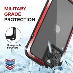 img 3 attached to SwitchEasy Odyssey iPhone 12/12 Pro Case - Navy Blue, Aluminum Alloy, Crossbody Lanyard, Fashion Neck Strap, Military-Grade Protection & Scratch Resistance