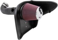 🚀 high performance k&amp;n cold air intake kit for 2010 chevrolet camaro (63-3075) - increased horsepower logo