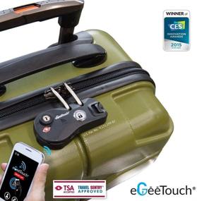 img 3 attached to 🧳 EGeeTouch Luggage: Transform Your Bag in an Instant