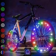 enhance your bike's safety and style with activ life 2-tire pack led bike wheel lights – batteries included! logo