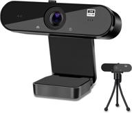 kaisangtu 2k full hd webcam with microphone - wide angle, tripod & privacy cover - autofocus streaming webcam - plug & play usb webcam for pc, mac, laptop, desktop computer logo