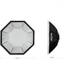 img 2 attached to 📸 Godox FW120 47" Octagon Softbox Strip Box with Honeycomb Grid - Bowens Mount