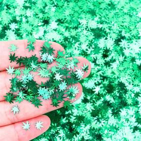 img 1 attached to Confetti Acejoz Marijuana Glitter Decoration