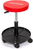 🪑 craftsman adjustable height rolling creeper stool with storage tray cmxzsaj93382 logo