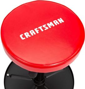 img 2 attached to 🪑 Craftsman Adjustable Height Rolling Creeper Stool with Storage Tray CMXZSAJ93382