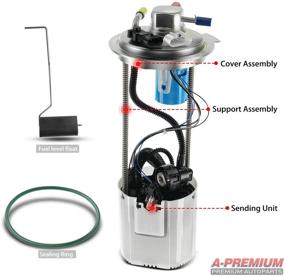 img 3 attached to 🚗 A-Premium Electric Fuel Pump Module Assembly with Pressure Sensor: Chevy Silverado 1500 & GMC Sierra 1500 2007-2008 4.8L 5.3L 6.0L E3747M - Reliable Replacement