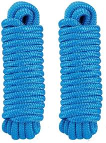 img 4 attached to Amarine Made Dockline Mooring Braided Sports & Fitness for Boating & Sailing