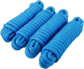 img 2 attached to Amarine Made Dockline Mooring Braided Sports & Fitness for Boating & Sailing