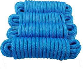 img 3 attached to Amarine Made Dockline Mooring Braided Sports & Fitness for Boating & Sailing