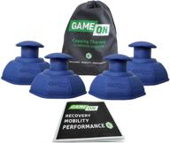 🔴 game on grps cupping therapy set: silicone massage cups for fascia release, trigger point & deep tissue massage - back, shoulders, knee pain relief, professional quality logo