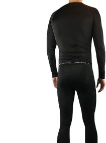 img 3 attached to 🌊 Dry Dudz Hydro Tech Thermal Compression Men's Long Underwear: Enhance Performance and Comfort