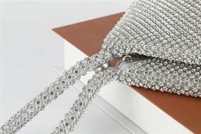 img 3 attached to 💎 Vgift Rhinestone Sparkle Wristlet Clutch: Chic Women's Handbags & Wallets for Glamorous Style!