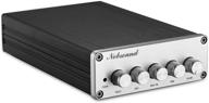 🔊 nobsound hifi tpa3116d2 2.1 канальный цифровой аудиоусилитель - стереоэквалайзер с сабвуфером, регулировкой вч и нч - 2×50w+100w логотип