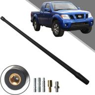 📶 enhance fm/am reception with beneges 13 inch flexible rubber antenna for 1998-2019 nissan frontier logo