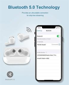 img 1 attached to TECNO Headphones Bluetooth Cancelling Waterproof