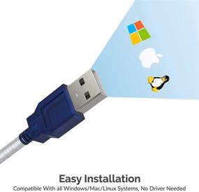 img 1 attached to 🔌 Sabrent Converter Prolific Chipset CB DB9P: Fast and Reliable Serial Port Adapter