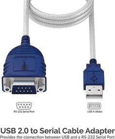 img 3 attached to 🔌 Sabrent Converter Prolific Chipset CB DB9P: Fast and Reliable Serial Port Adapter