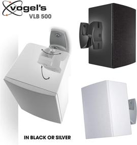 img 2 attached to 🔊 Vogel's Universal Wall Mount and Speaker Mount (Pair) - Max 11 lbs, Black