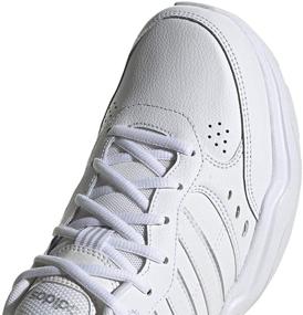 img 2 attached to 👟 Adidas Strutter Sneaker White Yellow: Fashion Forward Men's Shoes