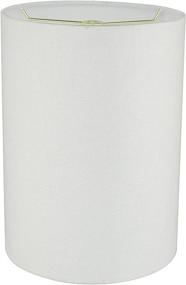 img 3 attached to 🔳 Aspen Creative 31261 White Transitional Drum Lamp Shade - 8" x 8" x 11" Spider LAMPSHADE