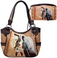 👜 feather conceal women's handbags & wallets and totes by justin west embroidery logo