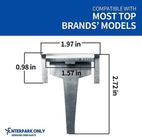 img 3 attached to Enterpark DA61-06796A Clip Drain Samsung Evaporator Clip: Compatible with DA61-06796A, AP5579885, 2683163 (1 Piece) – Premium Quality