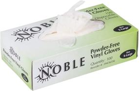 img 2 attached to Noble100 Disposable Gloves Powder X Large