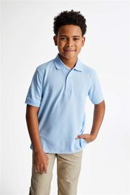 img 1 attached to 👕 Boys' Short Sleeve Pique Polo French Toast