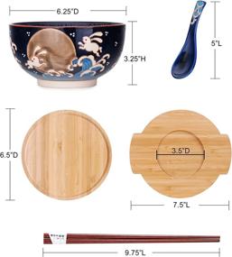 img 3 attached to 🥢 Hinomaru Kamameshi Chopsticks Collection - Porcelain