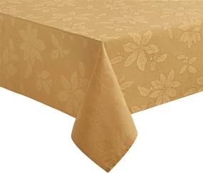 img 3 attached to 🌺 Elevate Your Dining Experience with the Poinsettia Legacy Damask Tablecloth Rectangular